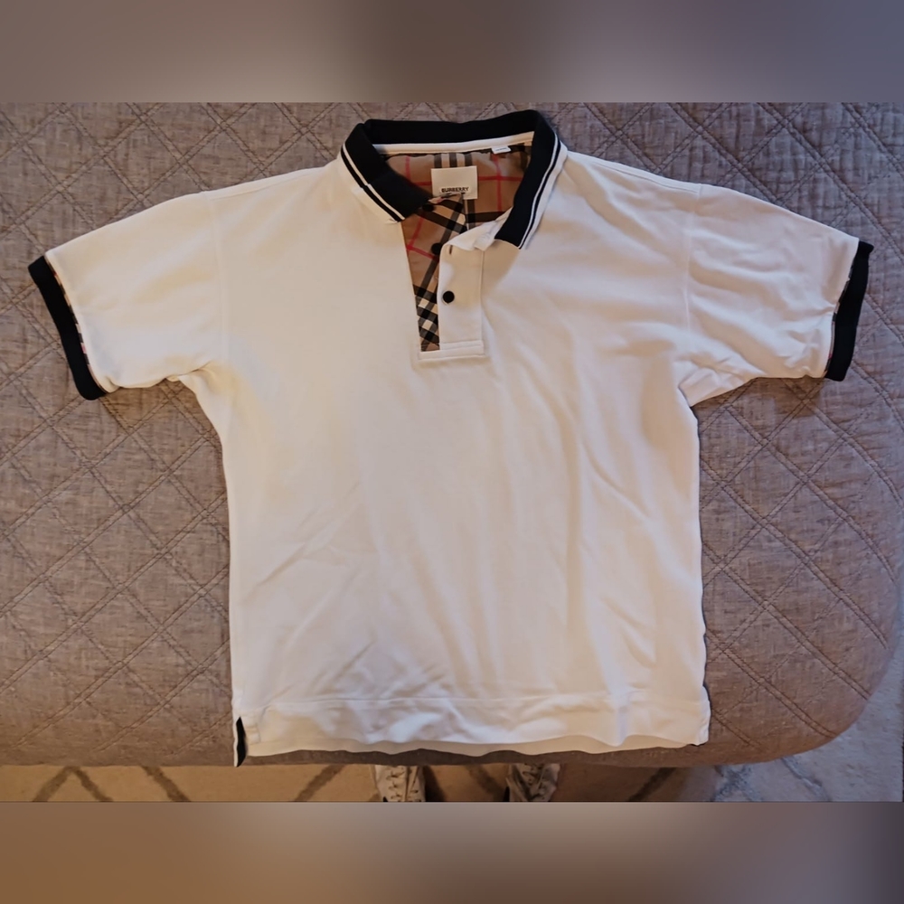 Boys Burberry Polo